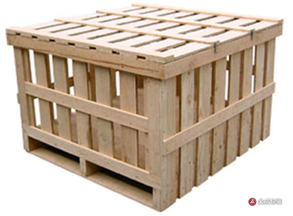 實木(mu)花格包裝箱