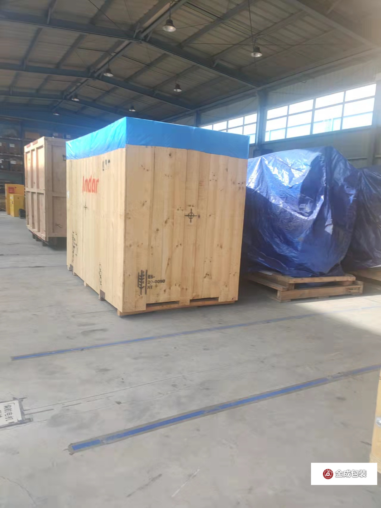 熏蒸熱(re)處理木箱(xiang)